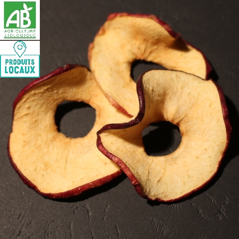 pommes séchées