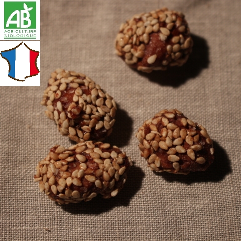 amandes sésame miel